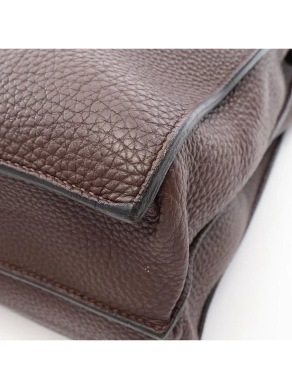 Hermes Business Bag Sac a Depeches 41 Chocolat Leather